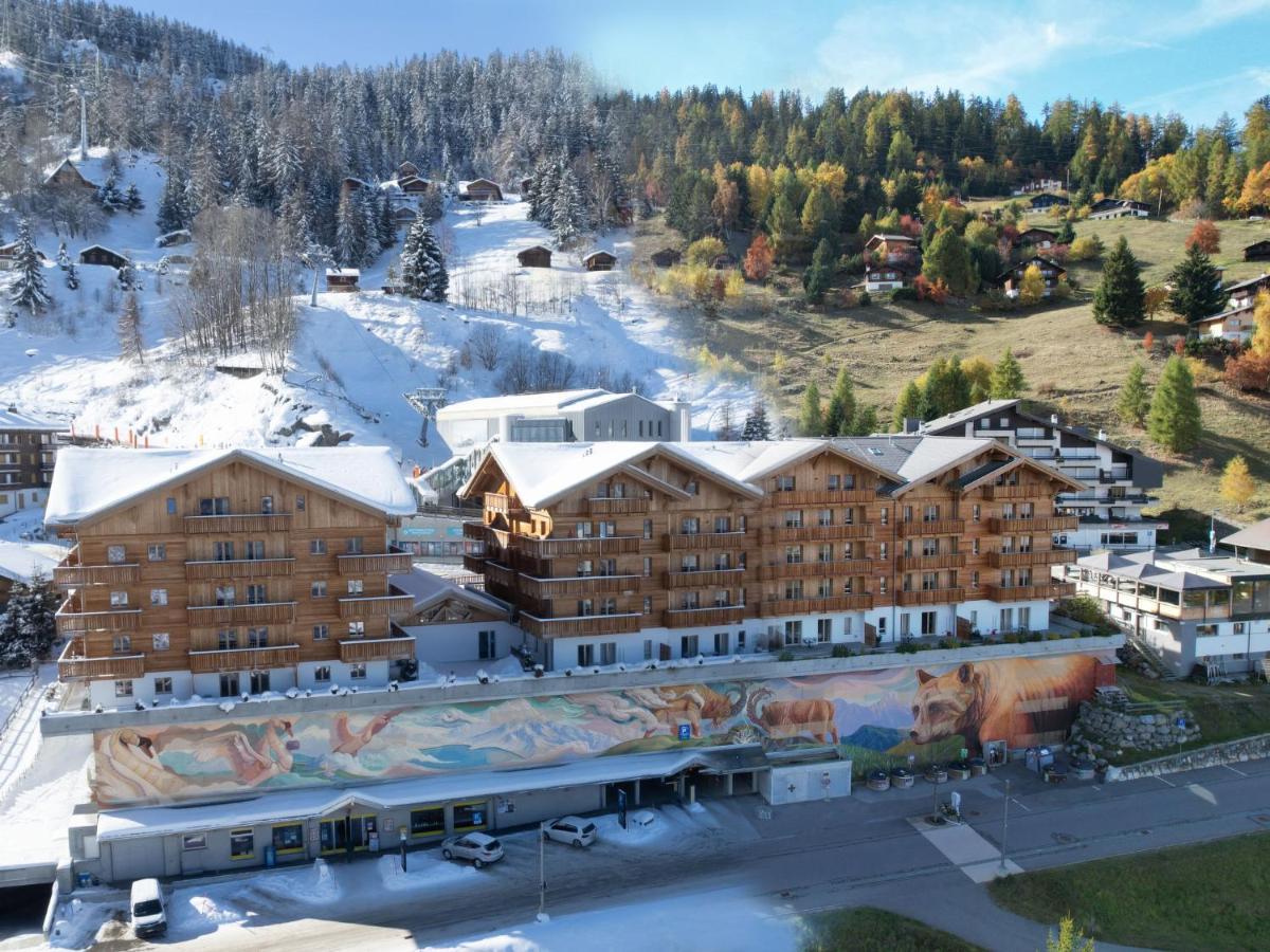 Apartment T-Resort La Tzoumaz 3P6 Vue Vallee By Interhome Exterior foto