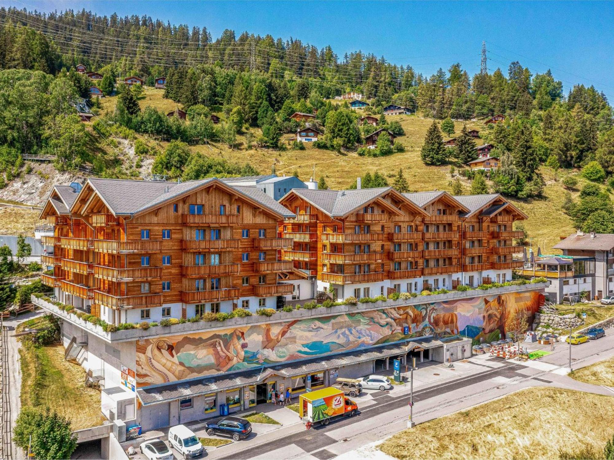 Apartment T-Resort La Tzoumaz 3P6 Vue Vallee By Interhome Exterior foto